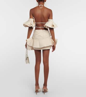 Top Artichaut in cotone con volant | Jacquemus