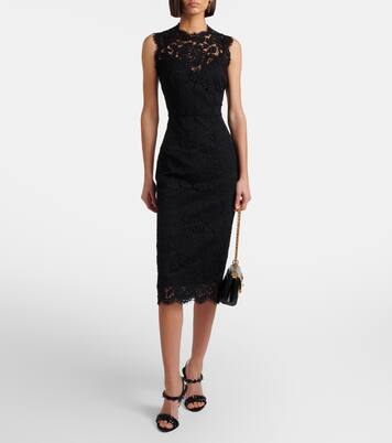 Lace midi dress | Dolce&Gabbana