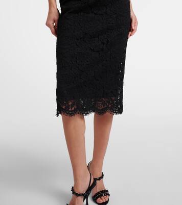 Lace midi dress | Dolce&Gabbana
