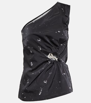 Bedrucktes One-Shoulder-Top | Jacques Wei