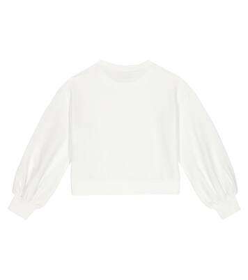 Sweat-shirt imprimé en coton mélangé | Moschino Kids