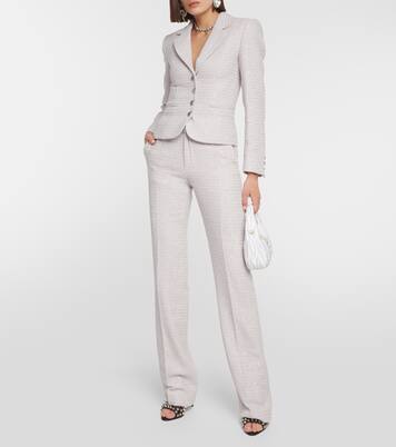 Verzierte Sandalen aus Leder | Alessandra Rich