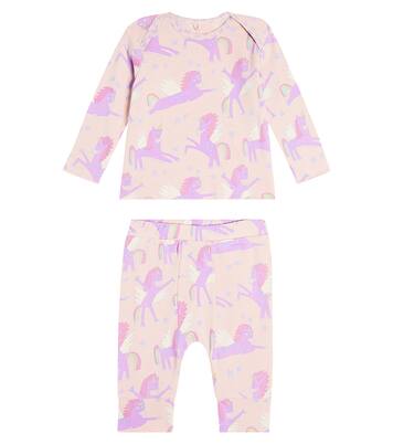 Baby printed cotton pajamas | Stella McCartney Kids