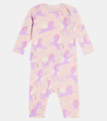 Baby printed cotton pajamas | Stella McCartney Kids