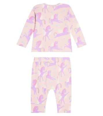 Baby printed cotton pajamas | Stella McCartney Kids