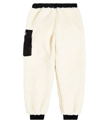 Logo fleece sweatpants | Moschino Kids