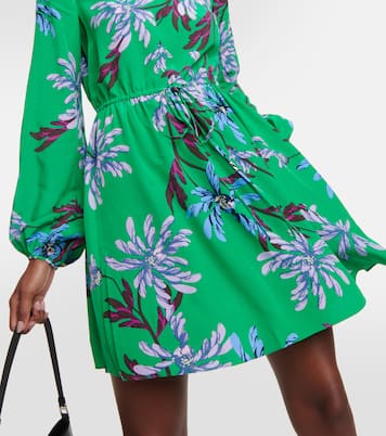 Miniabito Sydney con stampa floreale | Diane von Furstenberg