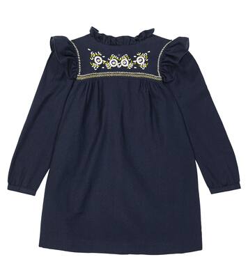 Kleid Tilia aus Wolle und Baumwolle | Bonpoint