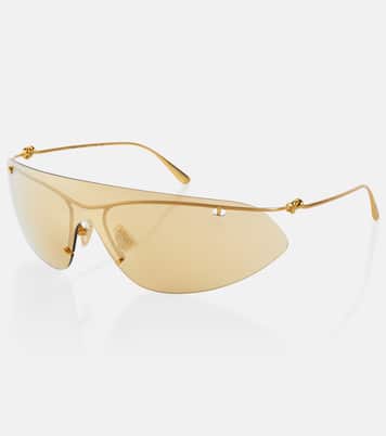 Knot shield sunglasses | Bottega Veneta