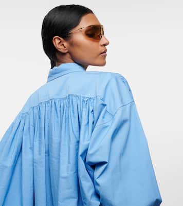 Knot shield sunglasses | Bottega Veneta