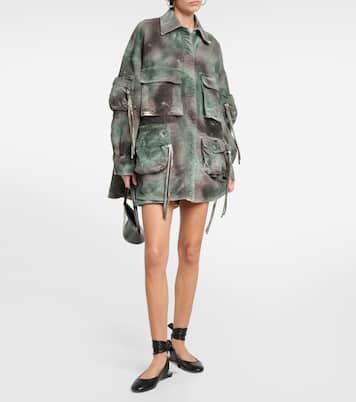 Cloe leather slingback flats | The Attico