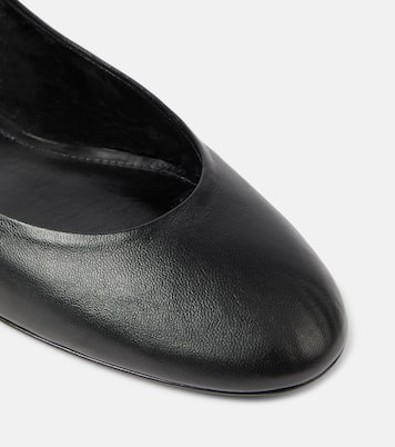 Cloe leather slingback flats | The Attico