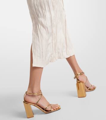 Robe midi Carol en satin | Altuzarra