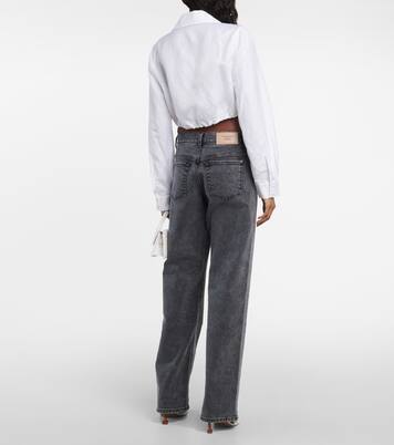 Low-Rise Straight Jeans | 7 For All Mankind