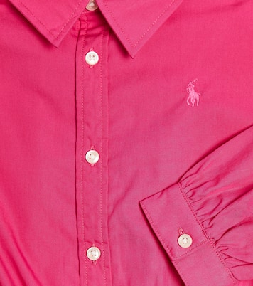 Tiered cotton poplin dress | Polo Ralph Lauren Kids