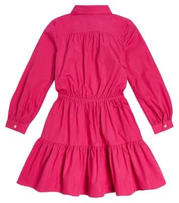 Tiered cotton poplin dress | Polo Ralph Lauren Kids