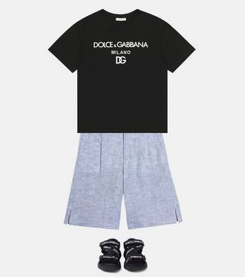Bermuda en lin | Dolce&Gabbana Kids