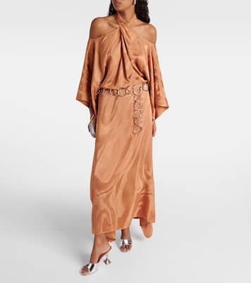 Mambo Psychedelia satin kaftan | Taller Marmo