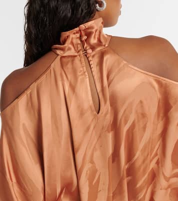 Mambo Psychedelia satin kaftan | Taller Marmo