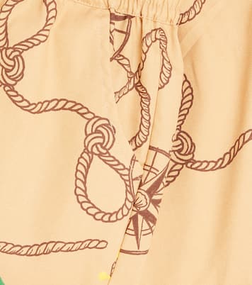 Short Nautical imprimé en coton | Mini Rodini