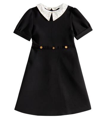 Medusa studded cady dress | Versace Kids