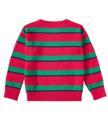 Teddy Bear striped cotton and wool sweater | Moschino Kids