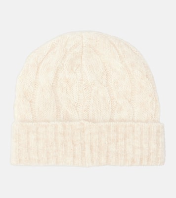 Cable-knit mohair beanie | Brunello Cucinelli