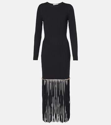 Robe midi Sharron à franges | Simkhai