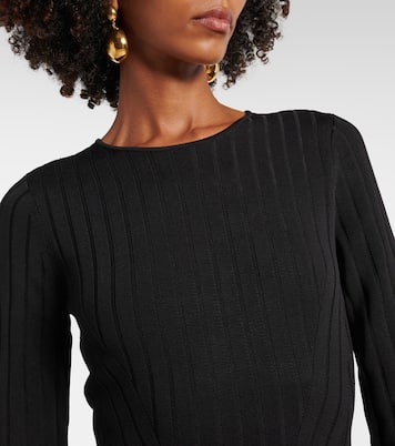 Robe midi Sharron à franges | Simkhai