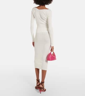 Le Haut Pralù scalloped ribbed-knit top | Jacquemus