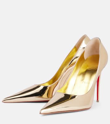 Kate Max mirrored leather pumps | Christian Louboutin