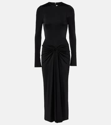 Gathered midi dress | Victoria Beckham
