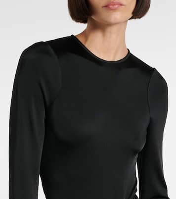 Gathered midi dress | Victoria Beckham