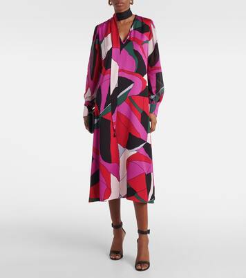 Robe midi Abel imprimée | Diane von Furstenberg