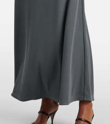 Abito lungo Concave Stone con cut-out | Christopher Esber