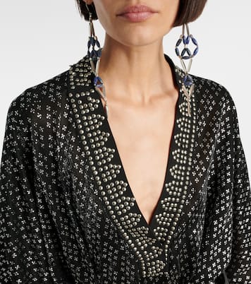 Nawel embellished lamé minidress | Isabel Marant