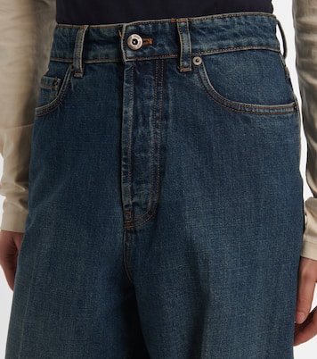 High-Rise Boyfriend Jeans | Miu Miu