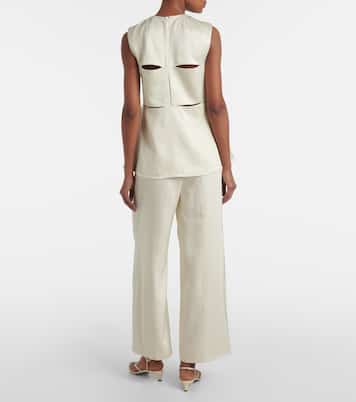 Top con peplum | Jil Sander
