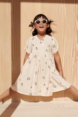 Cleo floral wrap dress | Liewood