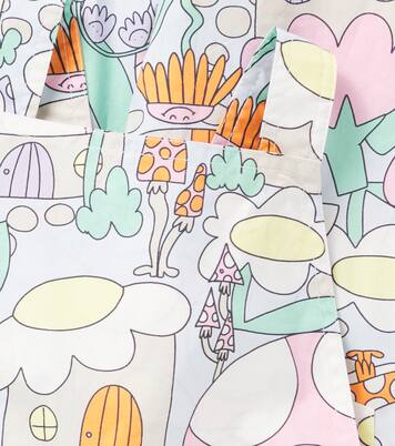 Baby printed cotton overalls | Stella McCartney Kids