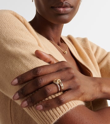 Bague Sonja SG en or 18 ct, argent sterling et diamants | Spinelli Kilcollin