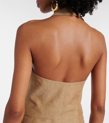 Weste Sauro aus Leinen | Max Mara