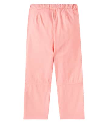 Pantaloni palazzo in gabardine di cotone | Il Gufo