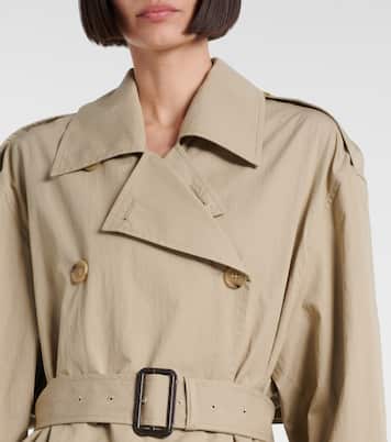 Cotton-blend trench coat | Toteme