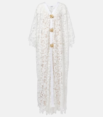 Lace guipure maxi dress | Oscar de la Renta