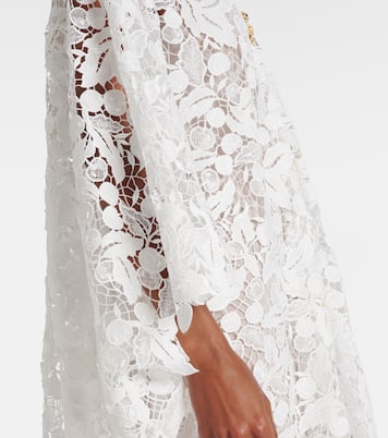 Lace guipure maxi dress | Oscar de la Renta