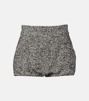 Wool and silk-blend high-rise shorts | Dolce&Gabbana
