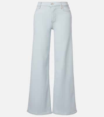 Jeans a gamba larga Le Slim Palazzo | Frame