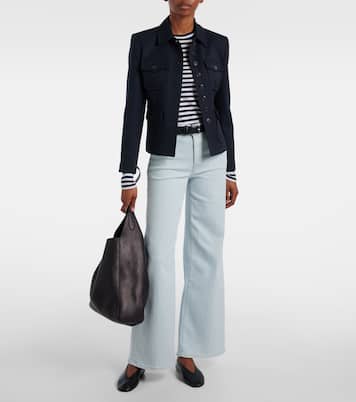 Jeans a gamba larga Le Slim Palazzo | Frame