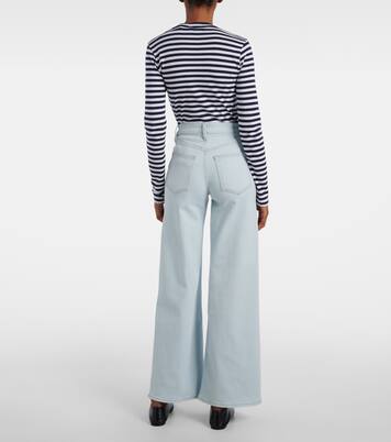 Jeans a gamba larga Le Slim Palazzo | Frame